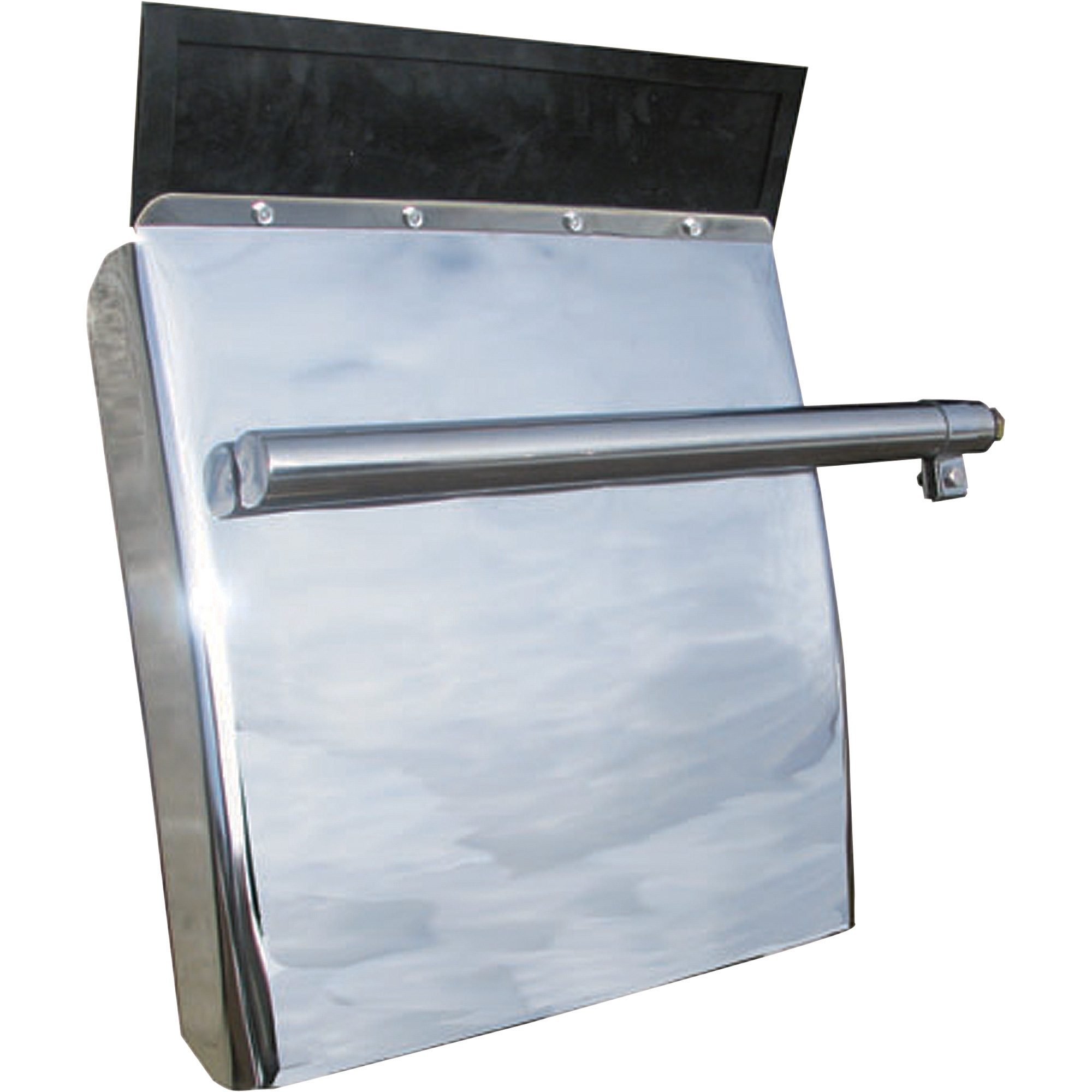 Trux Economy Fleet Quarter Fender Kit, Pair of 24in. x 24in. Stainless Steel Fenders, Model# TFEN-Q17